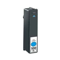 LOTS DE 5 COMPATIBLE Lexmark 14N1069E / 100XL - Cartouche d'encre cyan