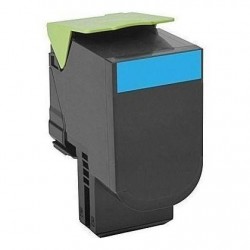 LOTS DE 10 COMPATIBLE Lexmark 71B20C0 - Toner cyan