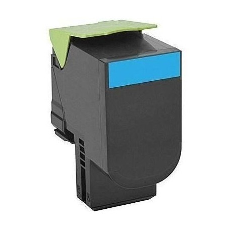 LOTS DE 10 COMPATIBLE Lexmark 71B20C0 - Toner cyan