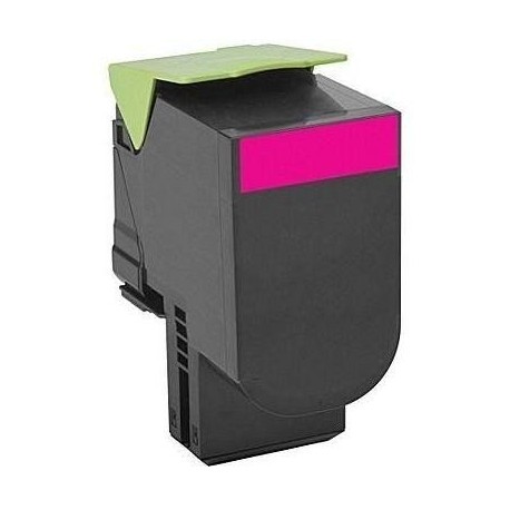 LOTS DE 5 COMPATIBLE Lexmark 71B20M0 - Toner magenta