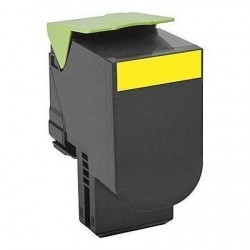 LOTS DE 10 COMPATIBLE Lexmark 71B20Y0 - Toner jaune