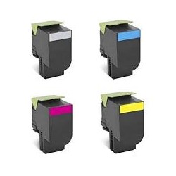 PACK DE 4 COMPATIBLE Lexmark 71B2H - Toner multi pack