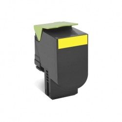 COMPATIBLE Lexmark 24B6010 - Toner jaune