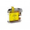 Lots de 6 COMPATIBLE Brother LC223Y JAUNE