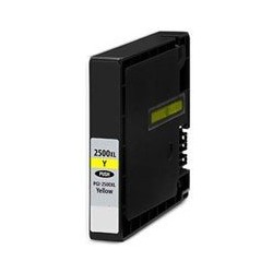 LOTS DE 5 COMPATIBLE Canon 9267B001 / PGI-2500 XLY - Cartouche d'encre jaune