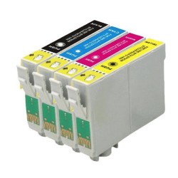 Pack de 8 cartouches compatibles Epson C13T02W64010 / 502XL